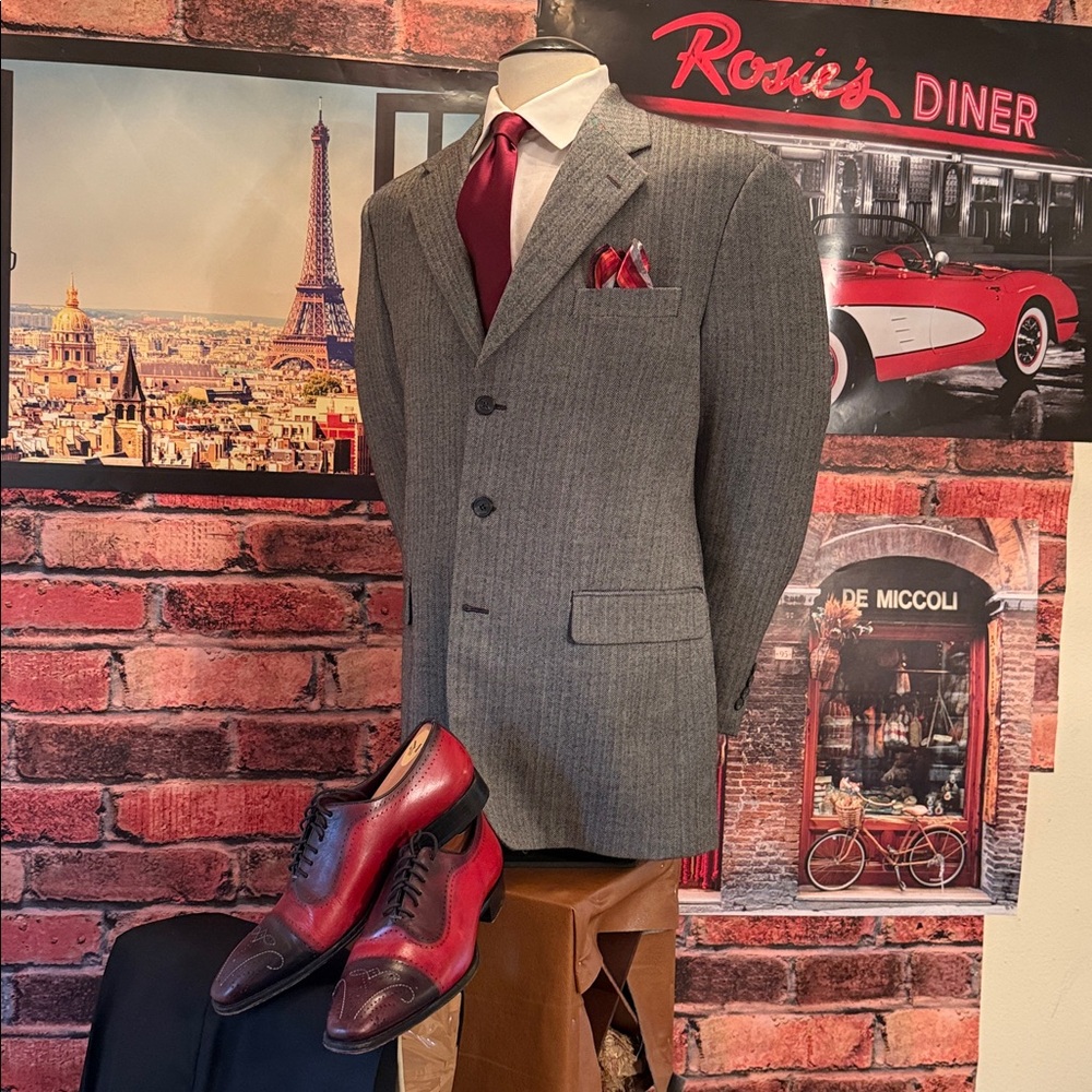 Chaps Woolmark Lined Blazer - image 11